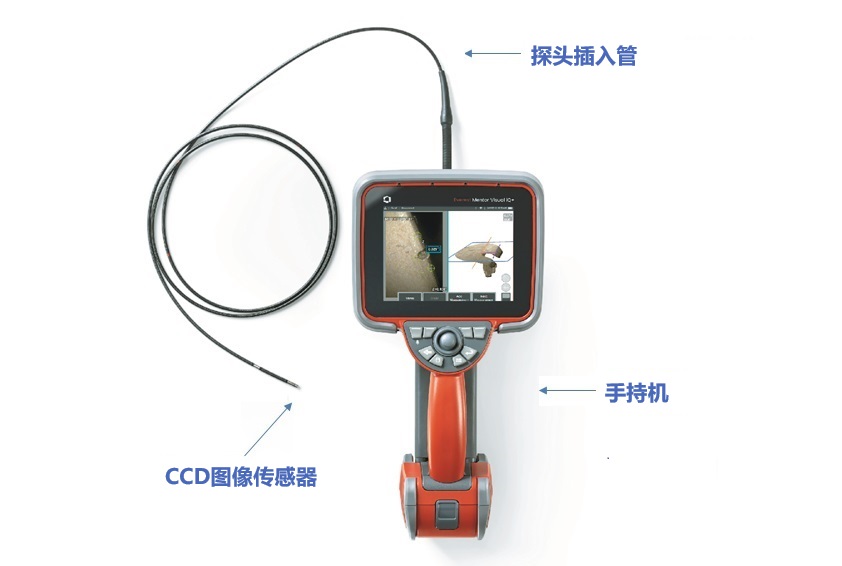 韋林工業(yè)內(nèi)窺鏡采用CCD圖像傳感器，成像更清晰